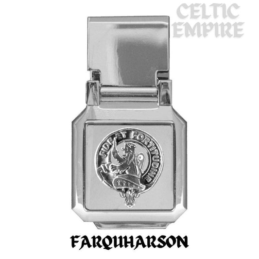 Farquharson Scottish Family Clan Crest Money Clip