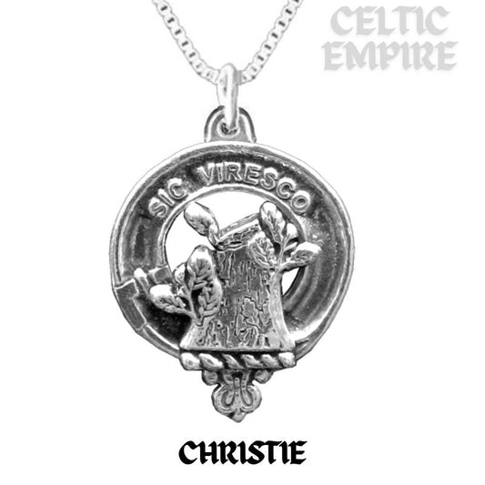 Christie Family Clan Crest Scottish Pendant