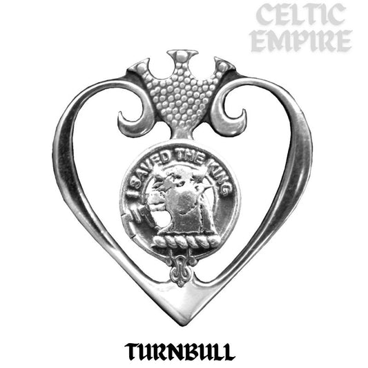 Turnbull Family Clan Crest Luckenbooth Brooch or Pendant