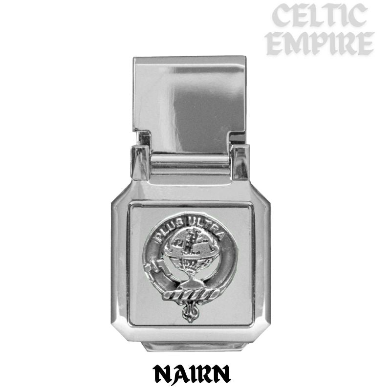Nairn Scottish Family Clan Crest Money Clip