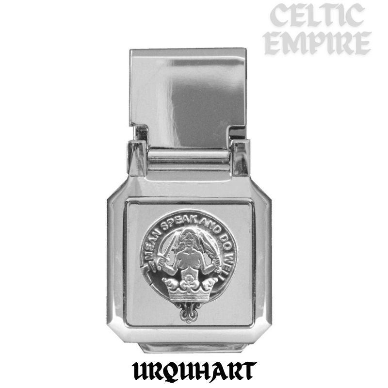 Urquhart Scottish Family Clan Crest Money Clip