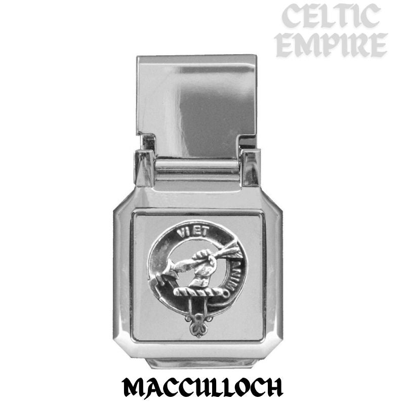 MacCulloch Scottish Family Clan Crest Money Clip