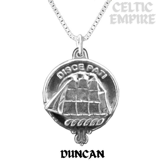 Duncan Family Clan Crest Scottish Pendant