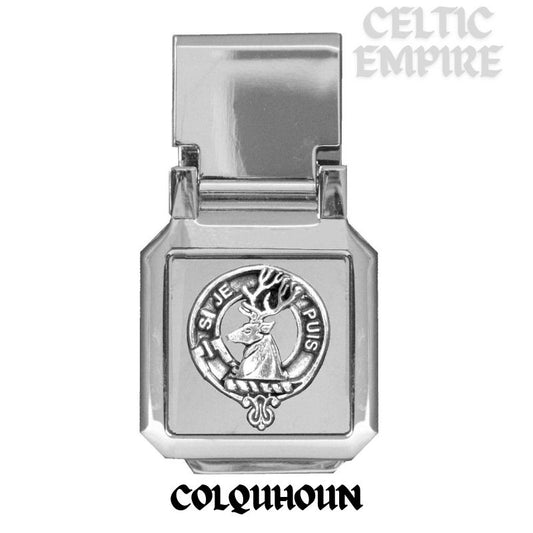 Colquhoun Scottish Family Clan Crest Money Clip