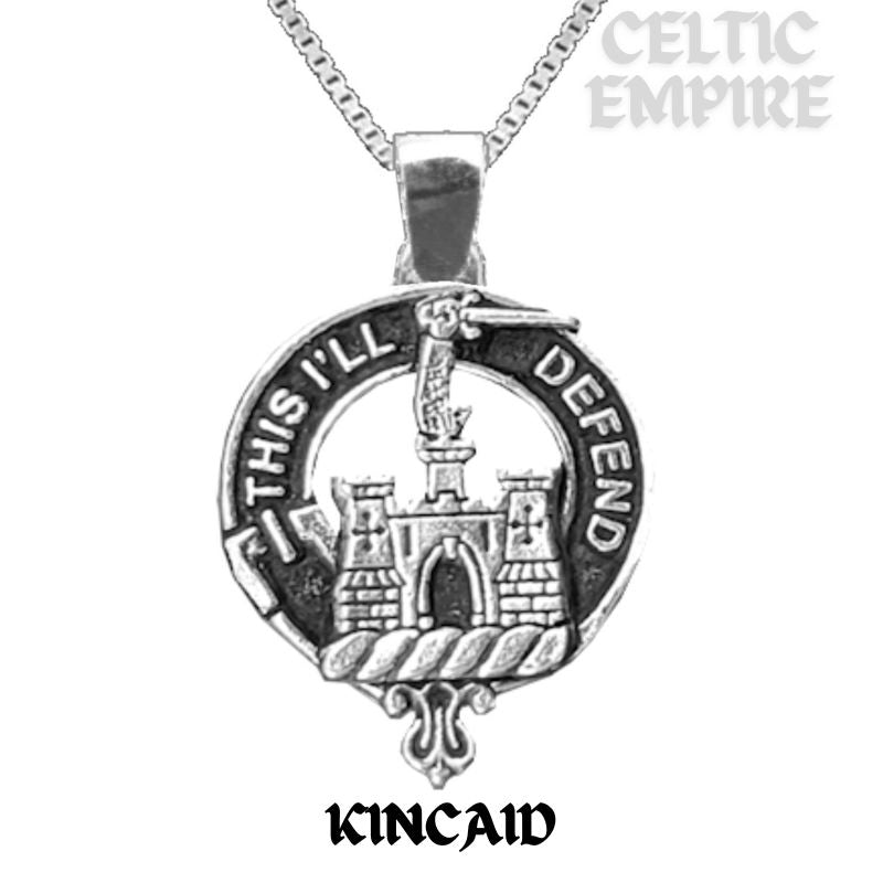 Kincaid Family Clan Crest Scottish Pendant