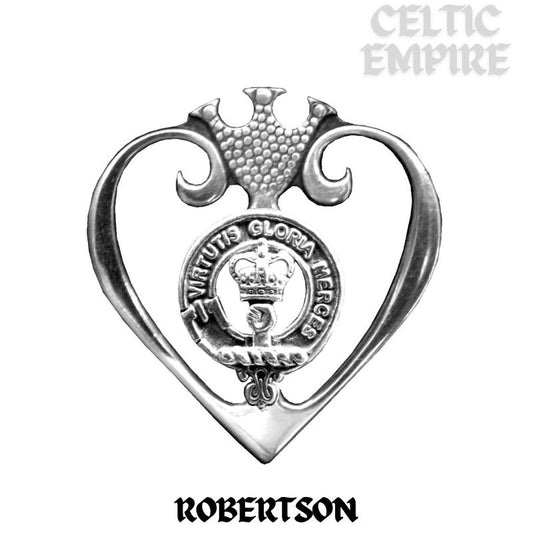 Robertson Family Clan Crest Luckenbooth Brooch or Pendant