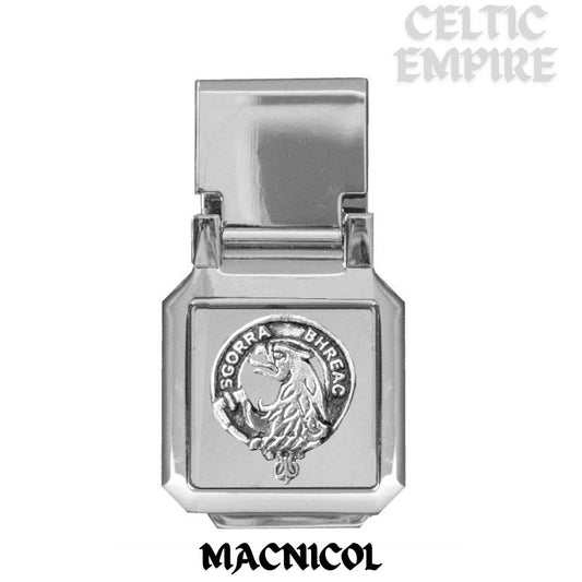 MacNicol Scottish Family Clan Crest Money Clip