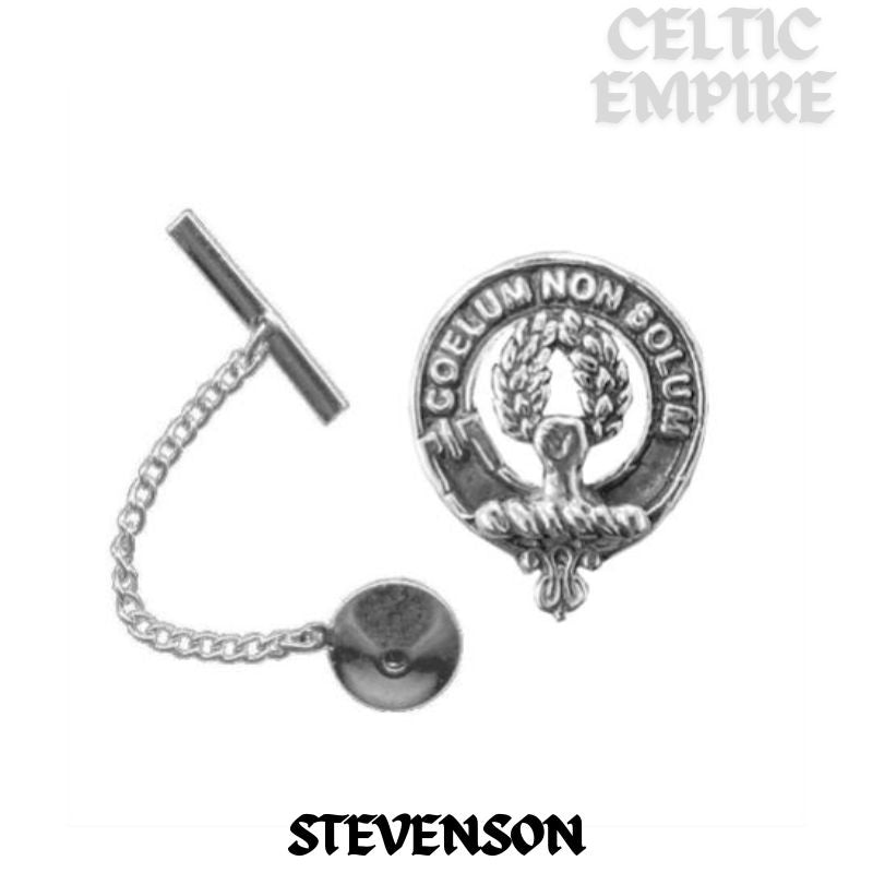 Stevenson Family Clan Crest Scottish Tie Tack/ Lapel Pin