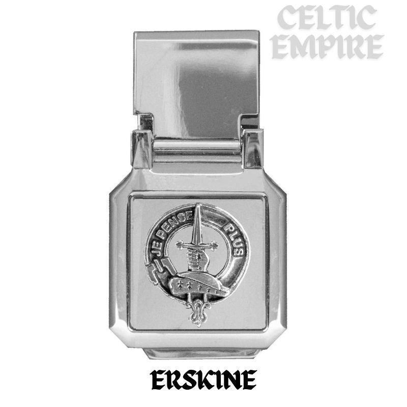 Erskine Scottish Family Clan Crest Money Clip