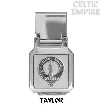 Taylor Scottish Family Clan Crest Money Clip