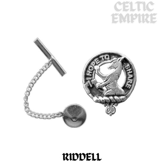 Riddell Family Clan Crest Scottish Tie Tack/ Lapel Pin