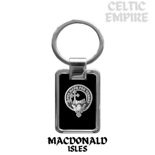 MacDonald (Isles) Family Clan Stainless Steel Key Ring