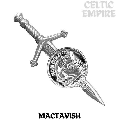MacTavish Scottish Small Family Clan Kilt Pin