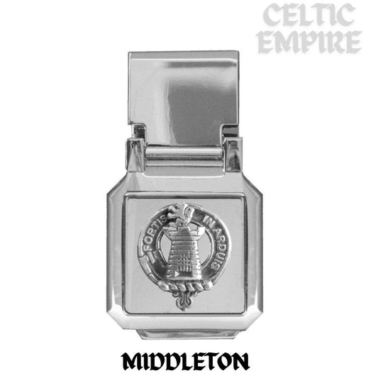 Middleton Scottish Family Clan Crest Money Clip