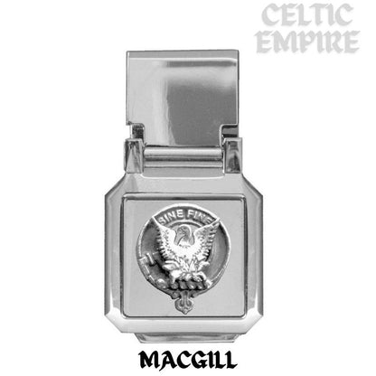 MacGill Scottish Family Clan Crest Money Clip