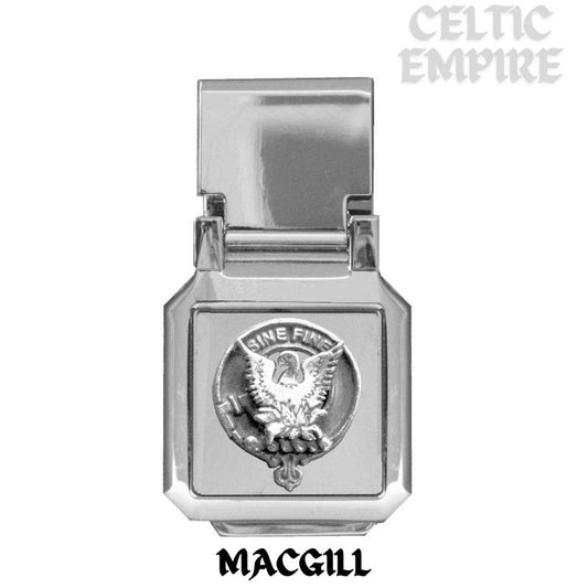 MacGill Scottish Family Clan Crest Money Clip