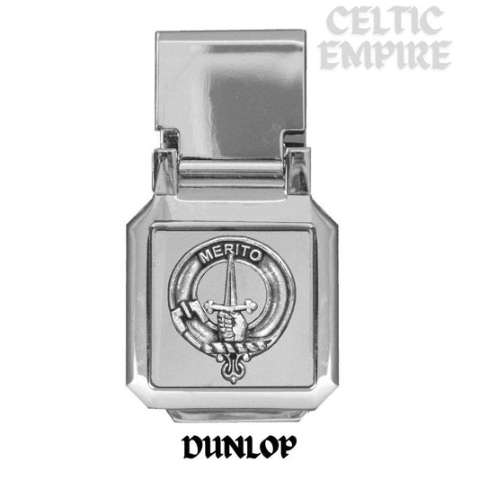 Dunlop Scottish Family Clan Crest Money Clip