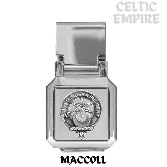 MacColl Scottish Family Clan Crest Money Clip