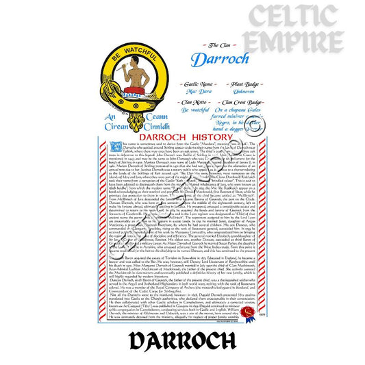 Darroch Scottish Family Clan History