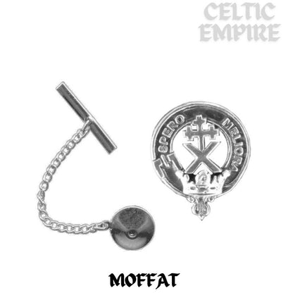 Moffat Family Clan Crest Scottish Tie Tack/ Lapel Pin