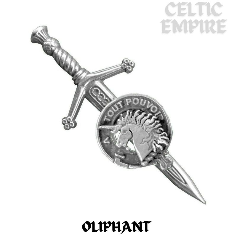 Oliphant Scottish Small Family Clan Kilt Pin
