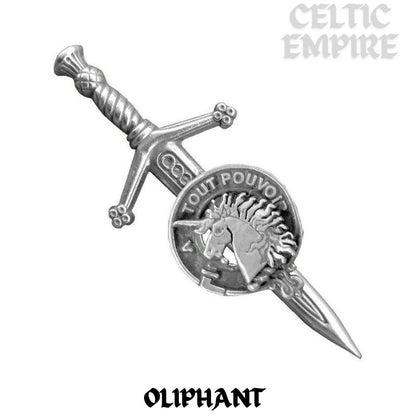 Oliphant Scottish Small Family Clan Kilt Pin