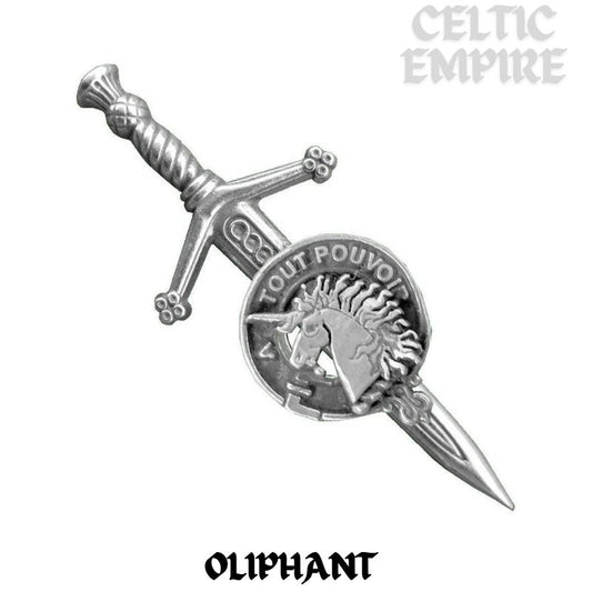 Oliphant Scottish Small Family Clan Kilt Pin