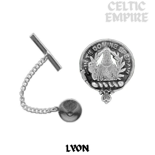 Lyon Family Clan Crest Scottish Tie Tack/ Lapel Pin