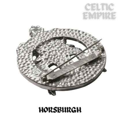 Horsburgh Family Clan Crest Scottish Cap Badge