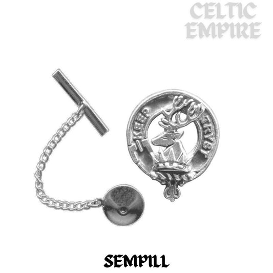 Sempill Family Clan Crest Scottish Tie Tack/ Lapel Pin