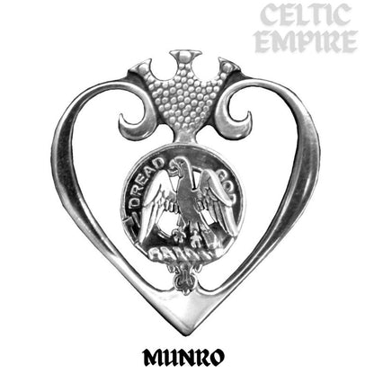 Munro Family Clan Crest Luckenbooth Brooch or Pendant