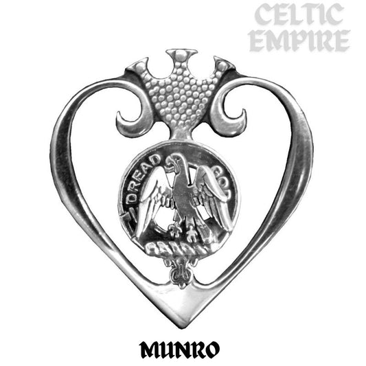 Munro Family Clan Crest Luckenbooth Brooch or Pendant