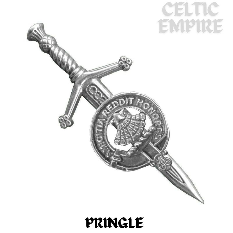 Pringle Scottish Small Family Clan Kilt Pin
