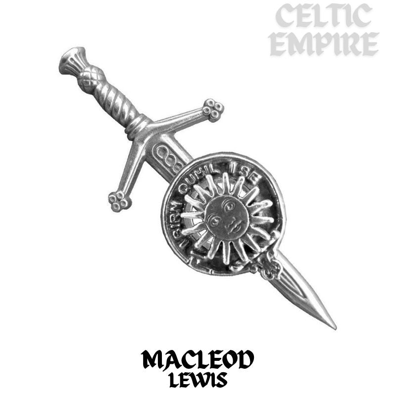 MacLeod Lewis Scottish Small Family Clan Kilt Pin