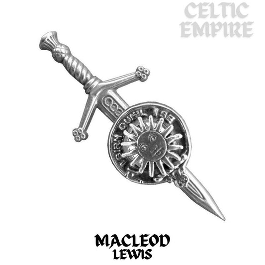 MacLeod Lewis Scottish Small Family Clan Kilt Pin