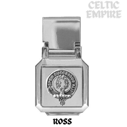 Ross Scottish Family Clan Crest Money Clip