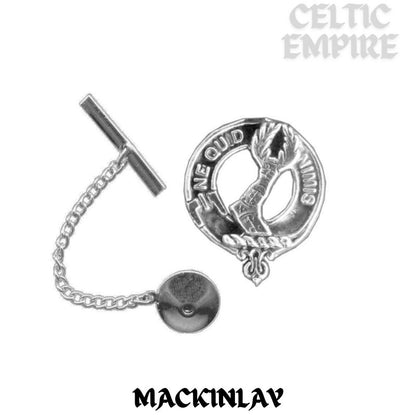 MacKinlay Family Clan Crest Scottish Tie Tack/ Lapel Pin