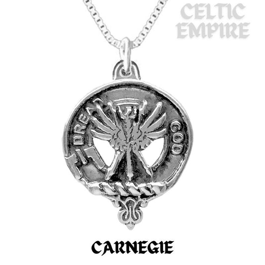 Carnegie Family Clan Crest Scottish Pendant