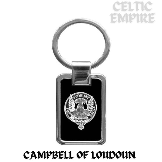 Campbell Loudoun Family Clan Stainless Steel Key Ring