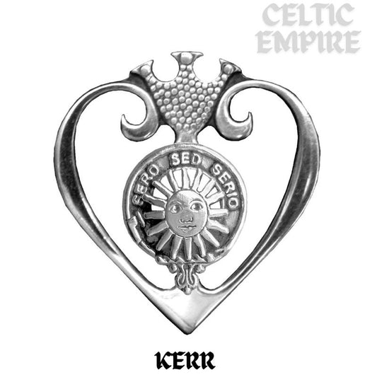 Kerr Family Clan Crest Luckenbooth Brooch or Pendant