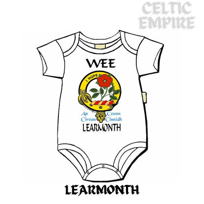 Learmonth Scottish Family Clan Crest Baby Jumper