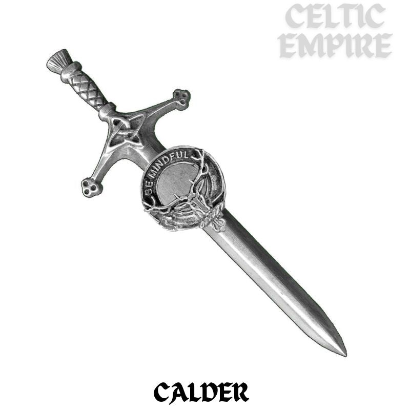 Calder Family Clan Crest Kilt Pin, Scottish Pin