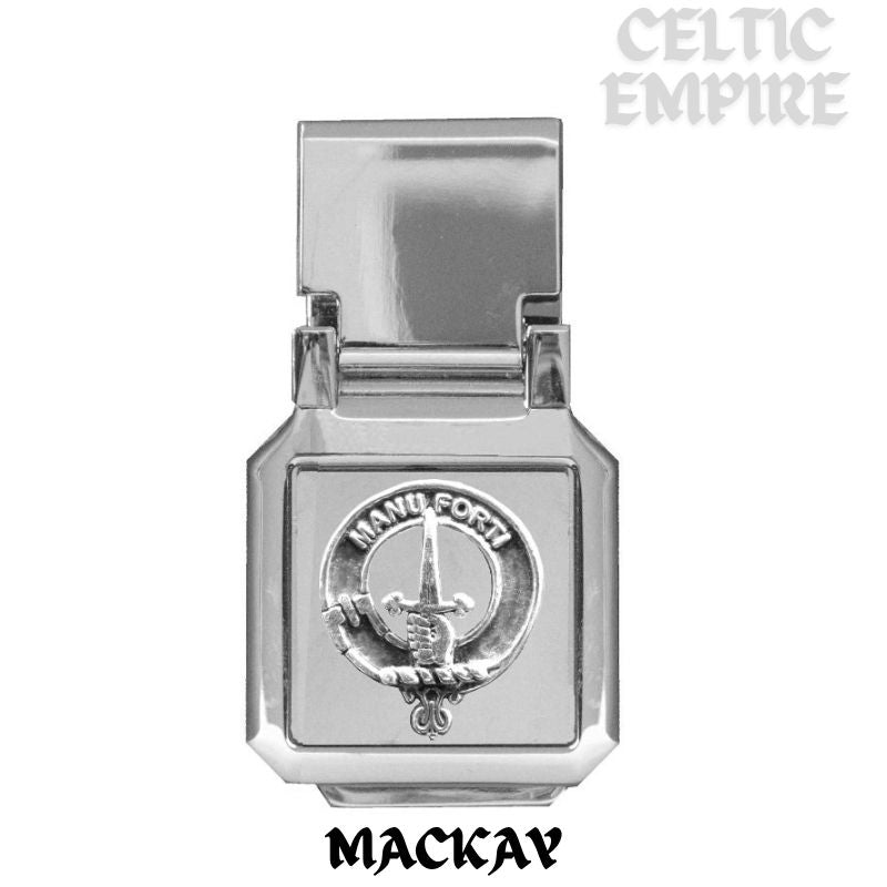 MacKay Scottish Family Clan Crest Money Clip