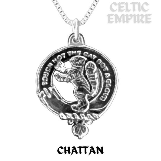 Chattan Family Clan Crest Scottish Pendant