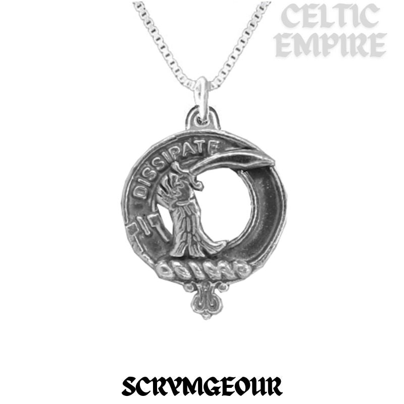 Scrymgeour Family Clan Crest Scottish Pendant