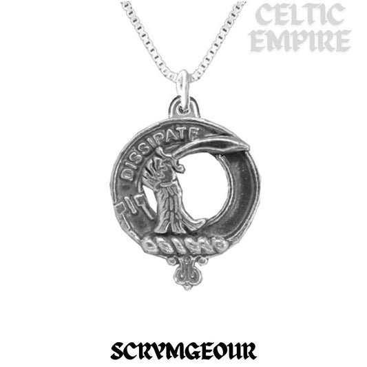 Scrymgeour Family Clan Crest Scottish Pendant