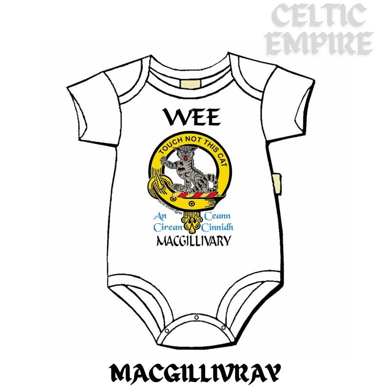 MacGillivray Scottish Family Clan Crest Baby Jumper