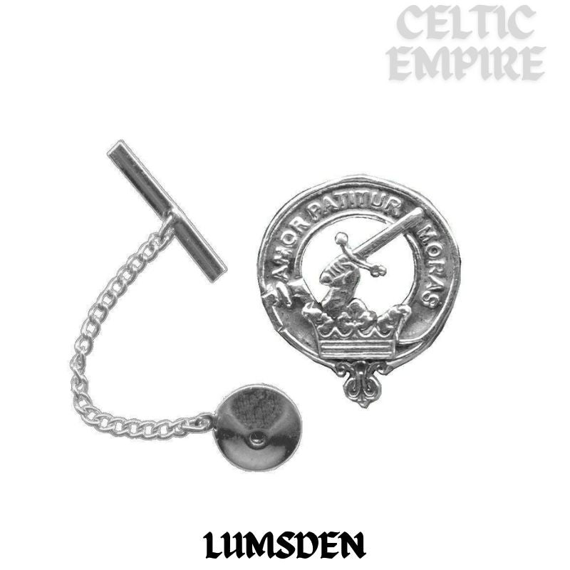 Lumsden Family Clan Crest Scottish Tie Tack/ Lapel Pin