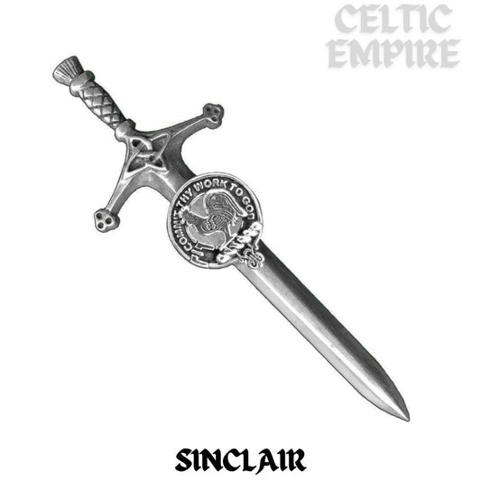 Sinclair Family Clan Crest Kilt Pin, Scottish Pin
