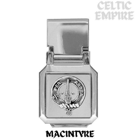 MacIntyre Scottish Family Clan Crest Money Clip